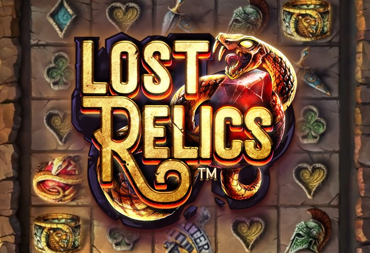 Lost Relics - NetEnt slot at Hercules Casino Casino