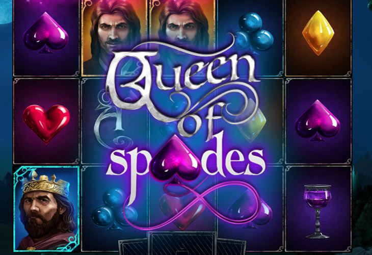 Queen Of Spades - Mascot slot at Hercules Casino Casino
